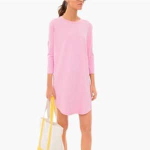Tuckernuck Pomander Place Pink Sweatshirt Dress Small